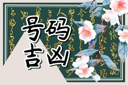 尾号与生肖关系